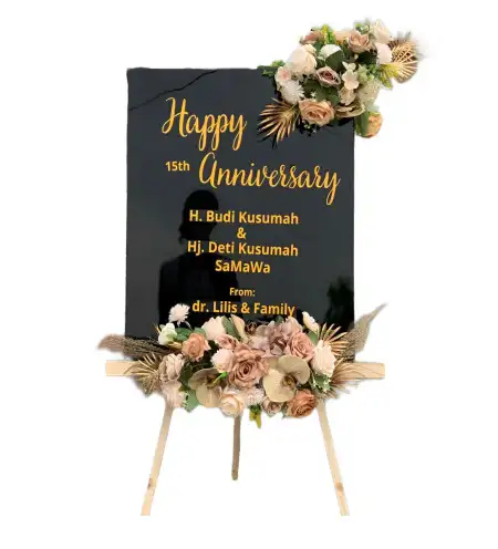 Papan Bunga Akrilik Kepulauan Marore