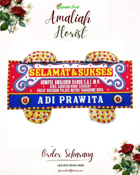 Papan Bunga Ucapan Selamat Kepulauan Marore